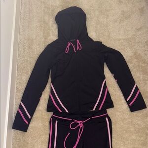 Boston Proper Black and Pink outfit